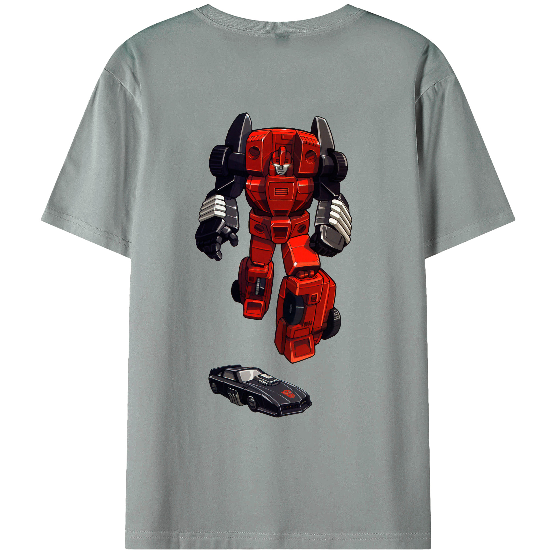 （画像用）  綿100％ メンズ半袖Tシャツ（バックプリント） 通気性